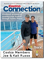 My friends Joe and Kait Russo took a trans-Atlantic cruise recently and booked it with Costco. They wound up on the cover of the February, 2024 issue of the ''Costco Connection'' magazine. How cool is that?